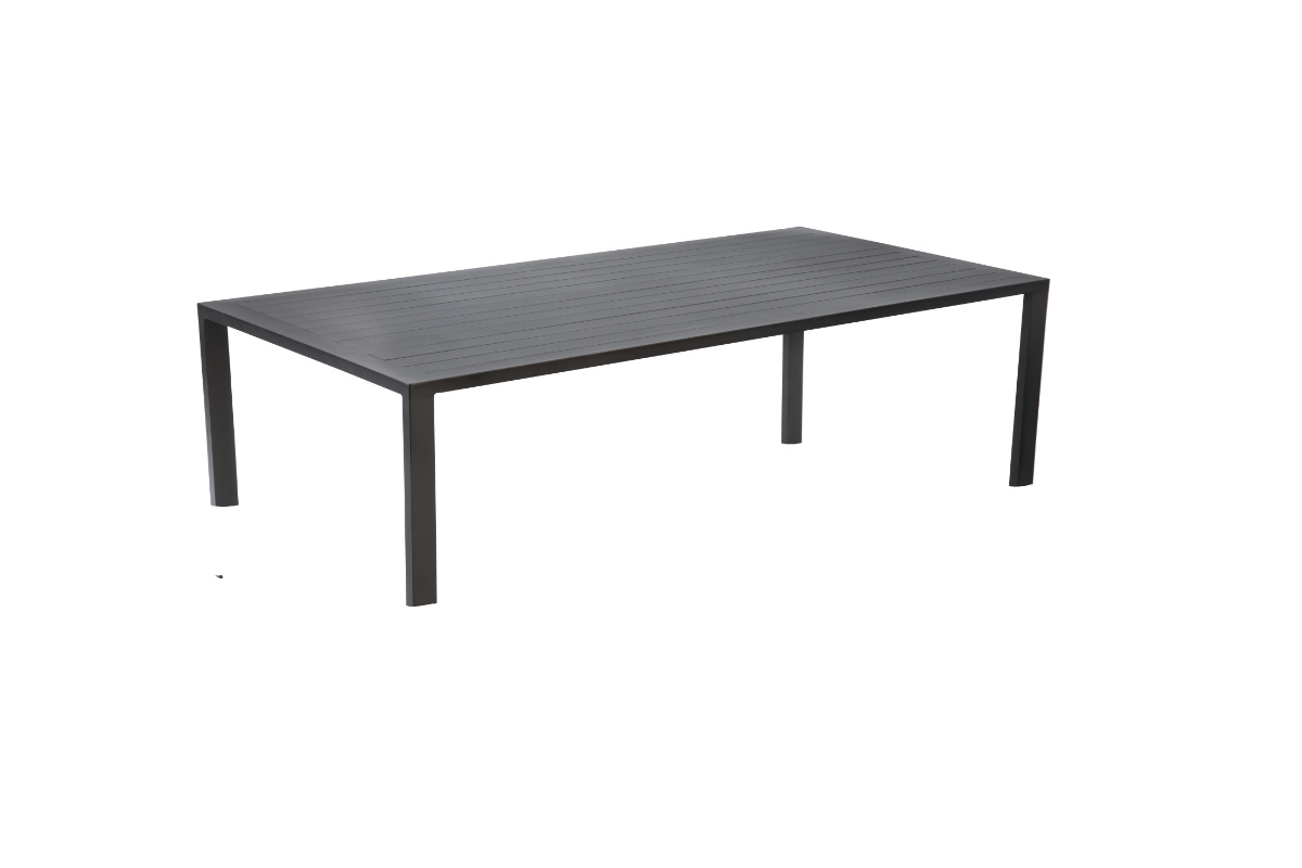 Curv 52652ALN Rectangular Slat Top Coffee Table